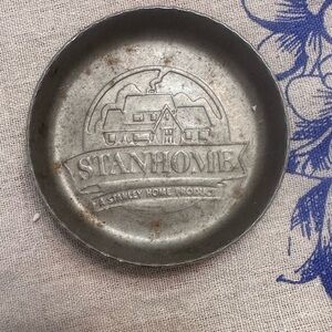StanHome Silver Metal Trinket Dish - Brand